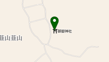 御嶽神社の地図画像