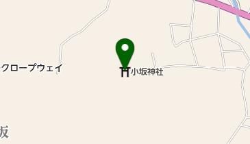 小坂神社の地図画像