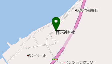 天神社の地図画像