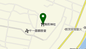 駒形神社の地図画像