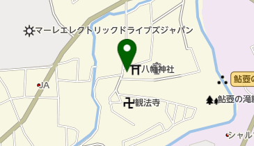 八幡神社の地図画像