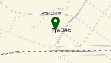 春日神社の地図画像