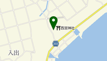 白山・西宮神社の地図画像