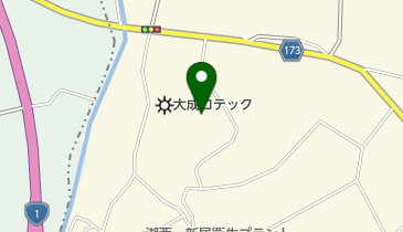 稲荷神社の地図画像