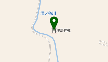 津島神社の地図画像