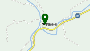 日枝神社の地図画像