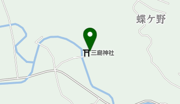 三島神社の地図画像