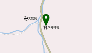 八幡神社の地図画像