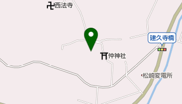 仲神社の地図画像