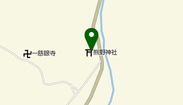 熊野神社の地図画像