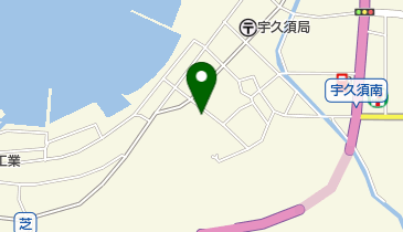 牛越神社の地図画像