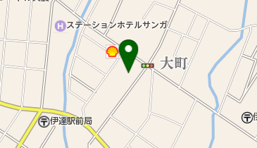 相馬神社の地図画像