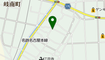 九所神社の地図画像