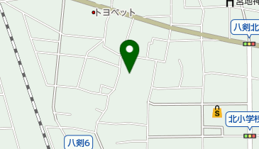 諏訪神社の地図画像