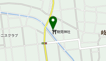 物見神社の地図画像