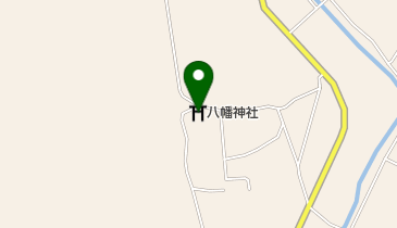 八幡神社の地図画像