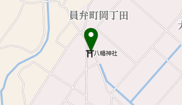 八幡神社の地図画像
