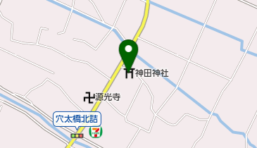 神田神社の地図画像