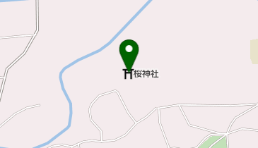 宇爾桜神社の地図画像