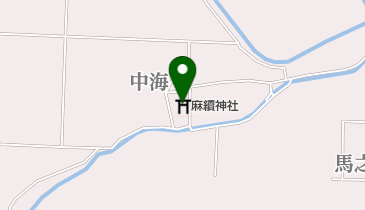 麻續神社の地図画像