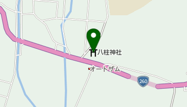 八柱神社の地図画像