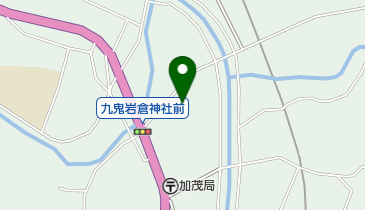 九鬼岩倉神社の地図画像