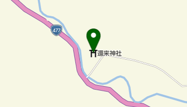 還来神社の地図画像