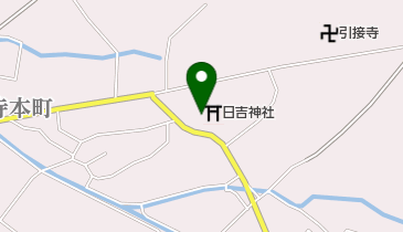 日吉神社の地図画像