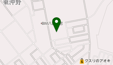 沖原神社の地図画像