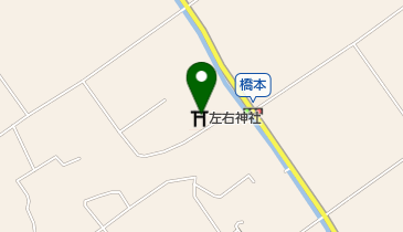 左右神社の地図画像