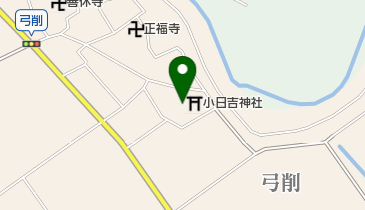 小日吉神社の地図画像