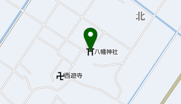 八幡神社の地図画像