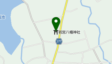 若宮八幡神社の地図画像