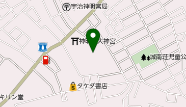 神明神社の地図画像