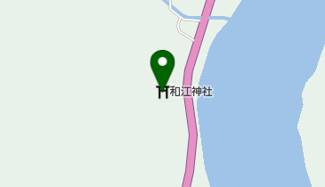 和江神社の地図画像