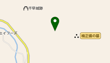 千早神社の地図画像