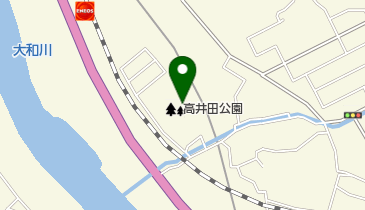 天湯川田神社の地図画像