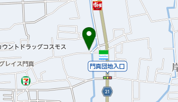 菅原神社の地図画像