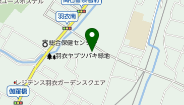 大鳥羽衣浜神社の地図画像