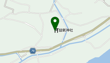 益気神社の地図画像
