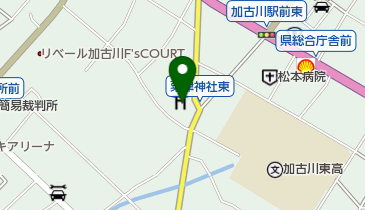 粟津神社の地図画像