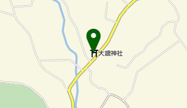 大歳神社の地図画像