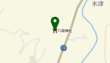 八阪神社の地図画像