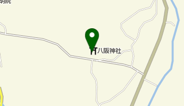 八阪神社の地図画像