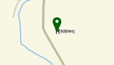 熊野神社の地図画像