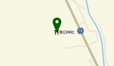 春日神社の地図画像