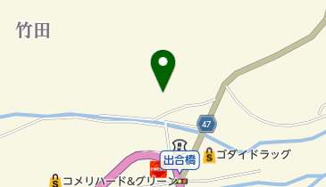 面沼神社の地図画像