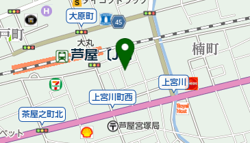 阿保天神社の地図画像