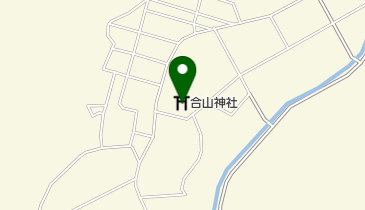 合山神社の地図画像