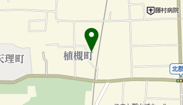 植槻八幡神社の地図画像